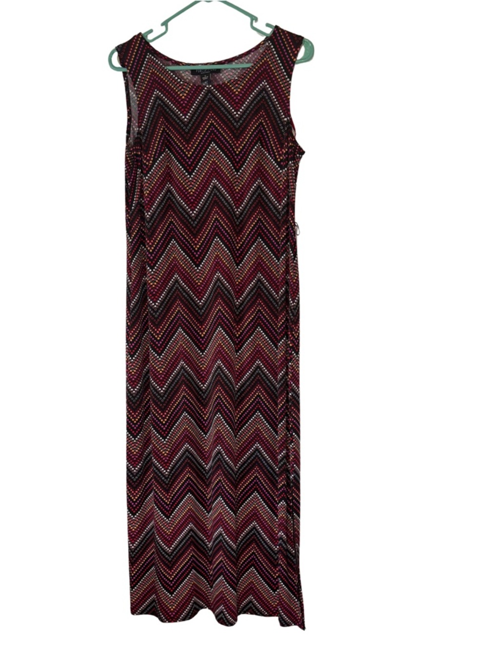 Perceptions Polka Dot Sleeveless Maxi Dress